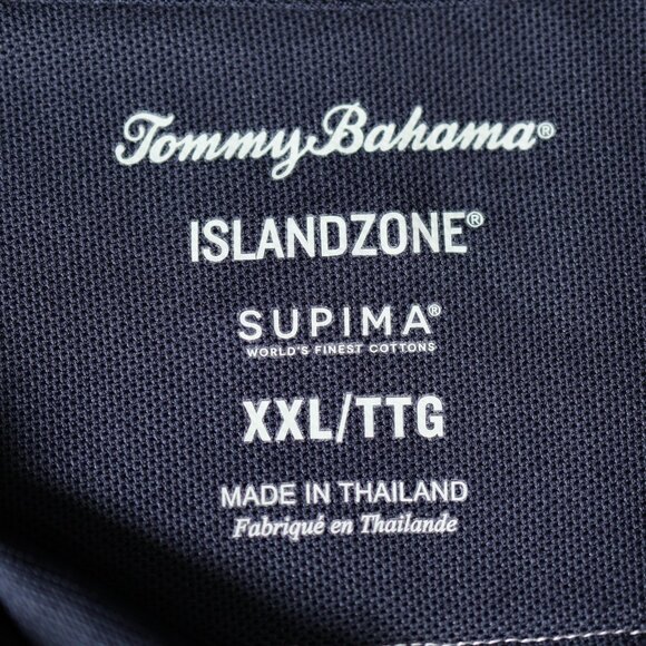 New England Patriots Tommy Bahama Pullover Mens 2XL Blue NFL Football 1/4 Zip - Picture 9 of 11